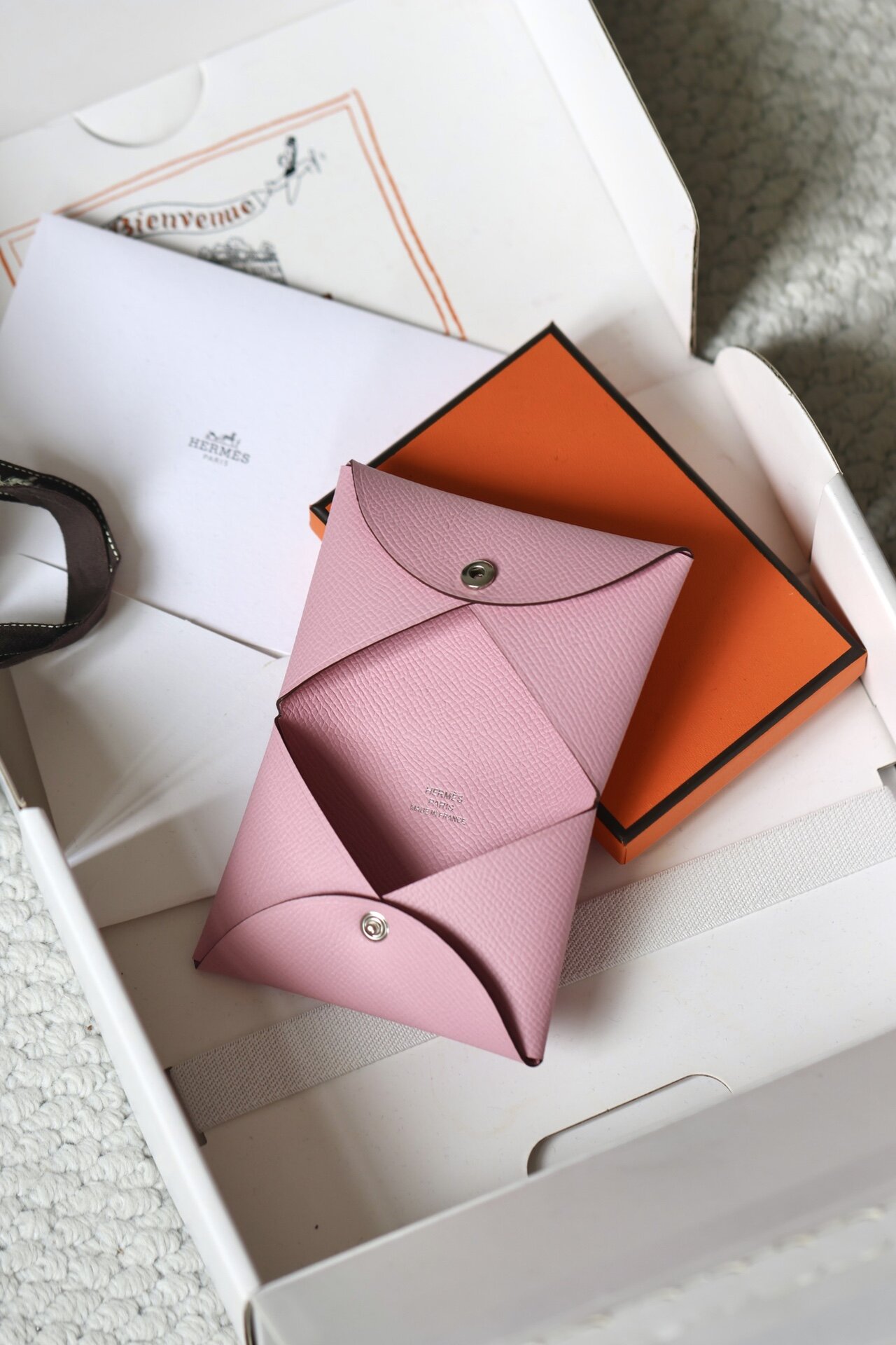 HERMES card wallet 10.5 x 7 x 1.3cm 8